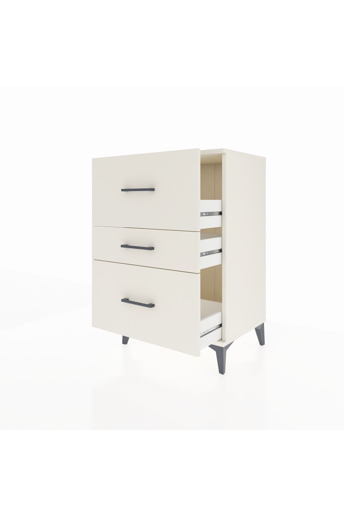 Hyperion Komodin 3 Çekmeceli 60x44x96 Aytaşı-Aytaşı