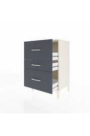 Hyperion Komodin 3 Çekmeceli 60x44x96 Aytaşı-Antrasit
