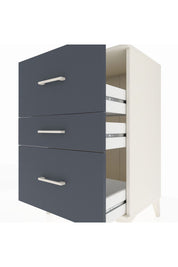 Hyperion Komodin 3 Çekmeceli 60x44x96 Aytaşı-Antrasit