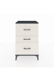 Hyperion Komodin 3 Çekmeceli 60x44x96 Antrasit-Aytaşı