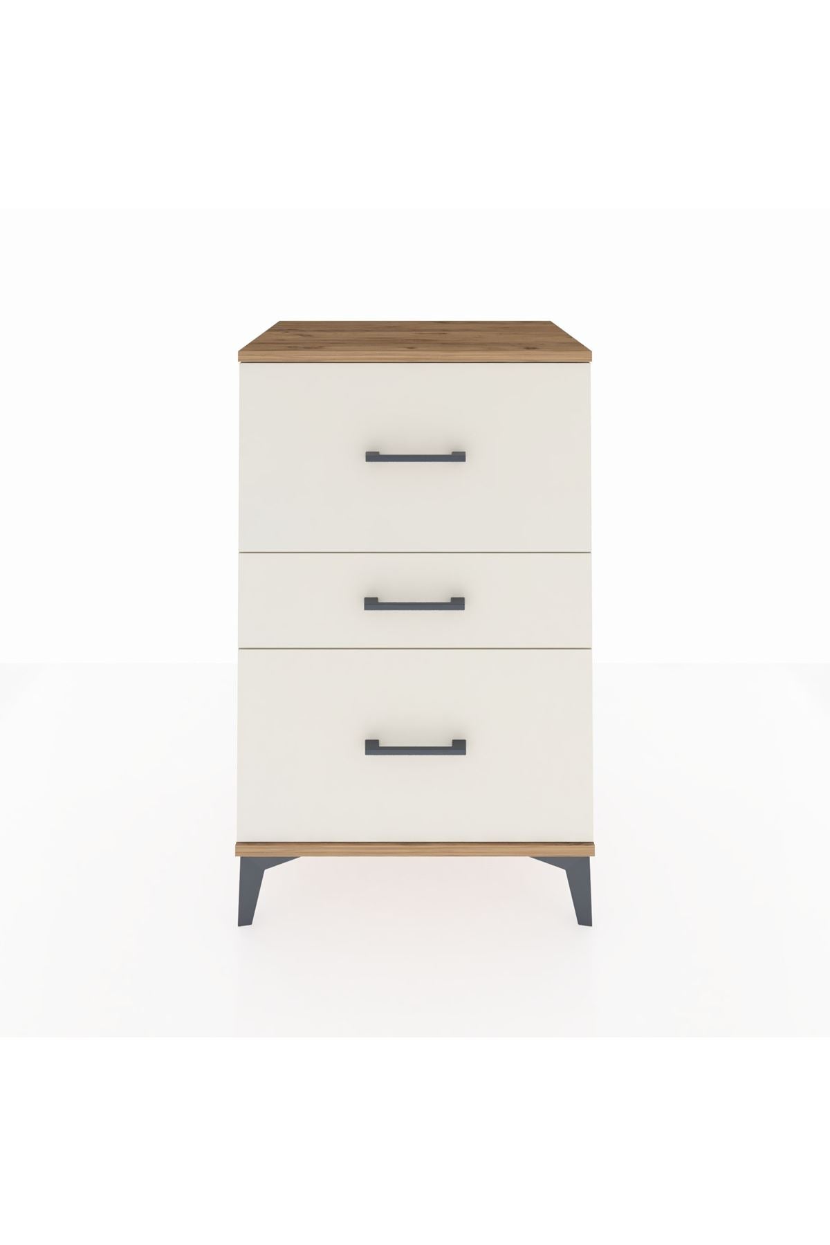 Hyperion Komodin 3 Çekmeceli 60x44x96 Çam-Aytaşı