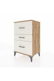 Hyperion Komodin 3 Çekmeceli 60x44x96 Çam-Aytaşı