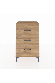 Hyperion Komodin 3 Çekmeceli 60x44x96 Çam-Çam