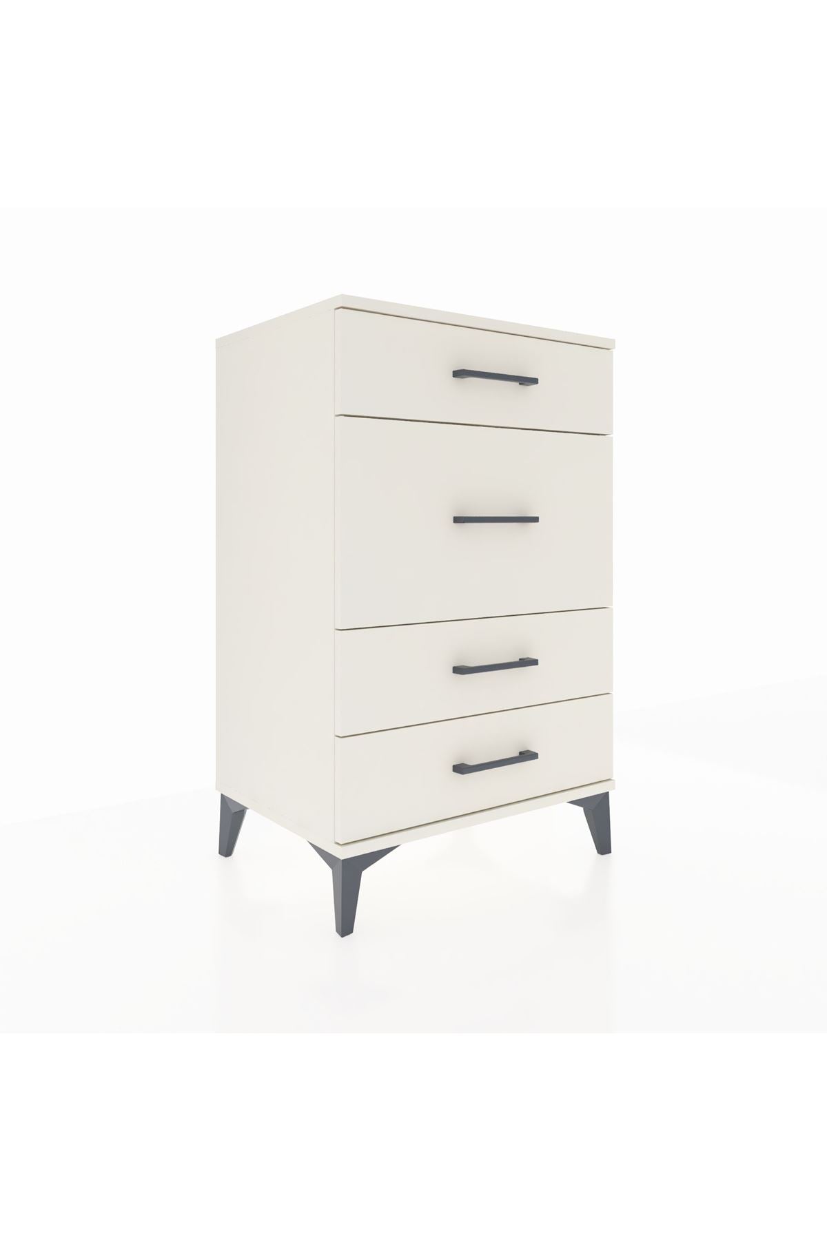 Hyperion Komodin 4 Çekmeceli 60x44x96 Aytaşı-Aytaşı