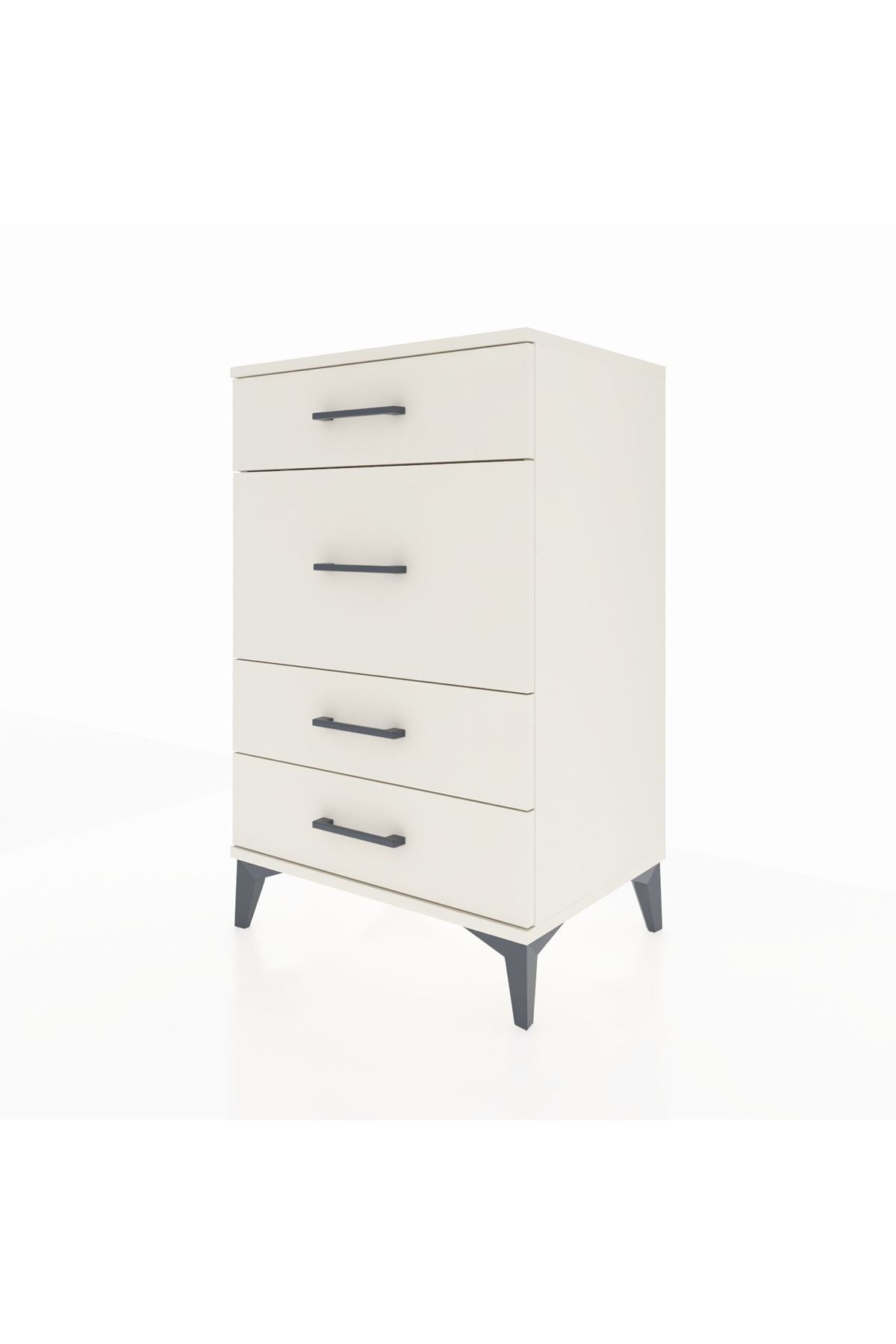 Hyperion Komodin 4 Çekmeceli 60x44x96 Aytaşı-Aytaşı