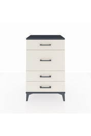 Hyperion Komodin 4 Çekmeceli 60x44x96 Antrasit-Aytaşı