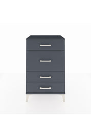 Hyperion Komodin 4 Çekmeceli 60x44x96 Antrasit-Antrasit