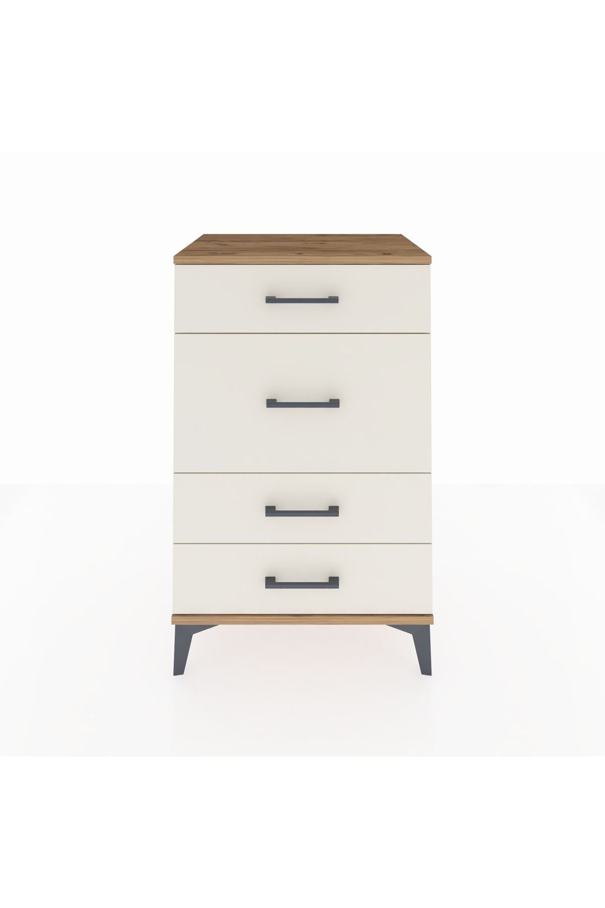 Hyperion Komodin 4 Çekmeceli 60x44x96 Çam-Aytaşı