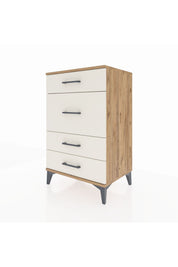 Hyperion Komodin 4 Çekmeceli 60x44x96 Çam-Aytaşı