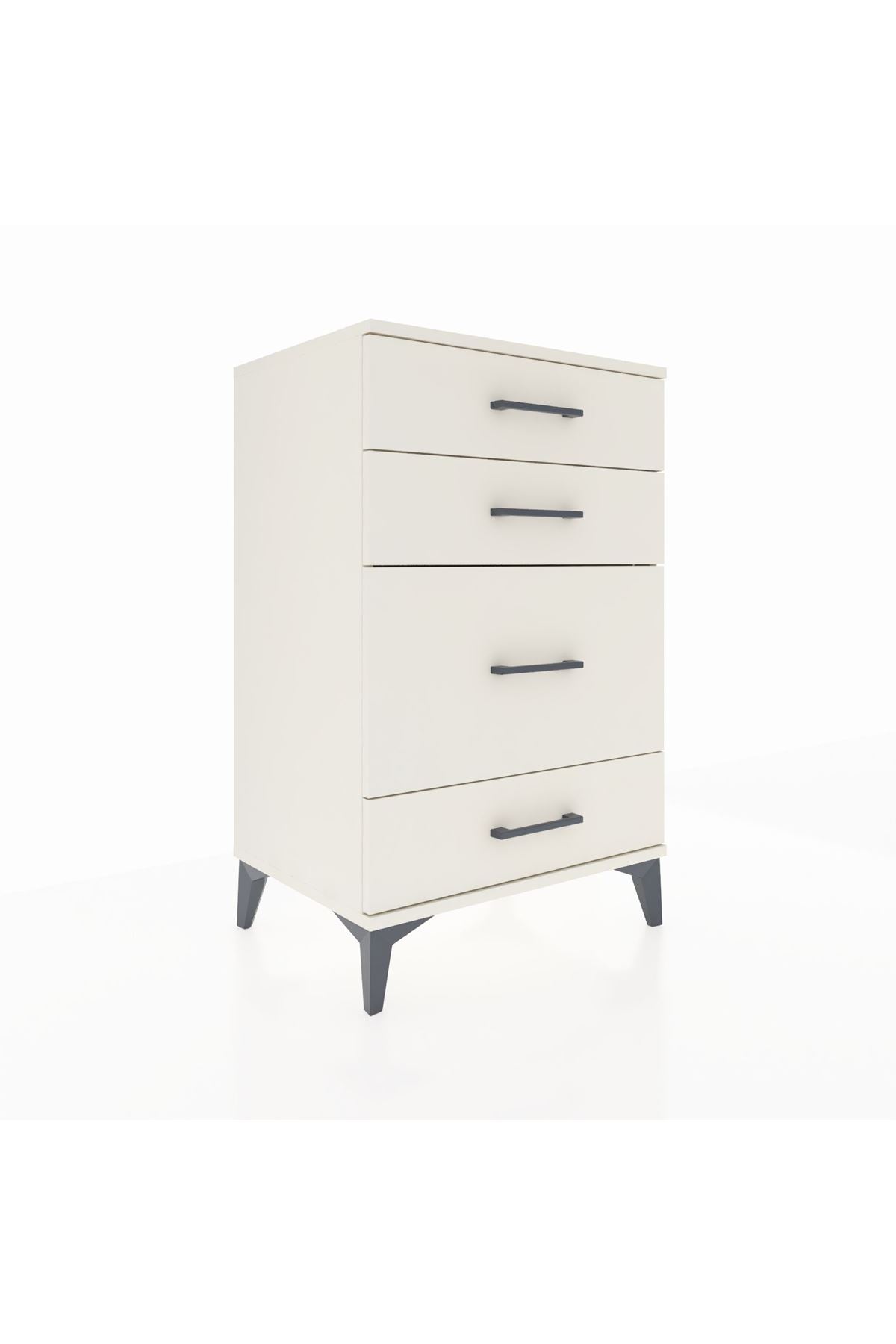 Hyperion Komodin 4 Çekmeceli 60x44x96 Aytaşı-Aytaşı