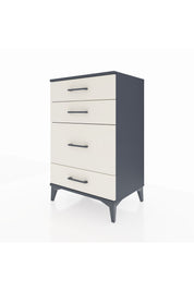 Hyperion Komodin 4 Çekmeceli 60x44x96 Antrasit-Aytaşı