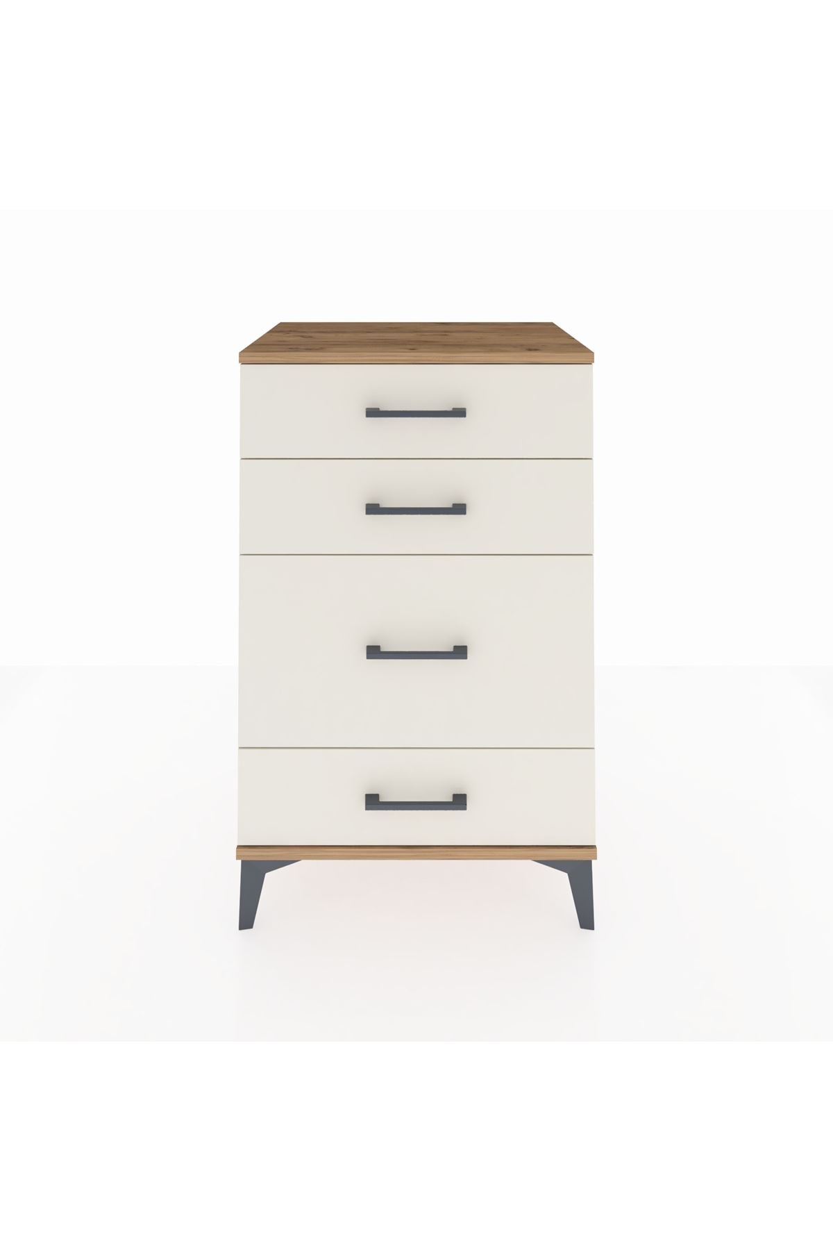 Hyperion Komodin 4 Çekmeceli 60x44x96 Çam-Aytaşı