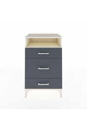 Hyperion Komodin Tek Raflı 3 Çekmeceli 60x44x96 Aytaşı-Antrasit