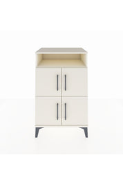 Hyperion Komodin 2 Raflı 4 Kapaklı 60x44x96 Aytaşı-Aytaşı