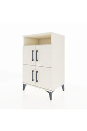 Hyperion Komodin 2 Raflı 4 Kapaklı 60x44x96 Aytaşı-Aytaşı