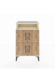 Hyperion Komodin 2 Raflı 4 Kapaklı 60x44x96 Aytaşı-Çam