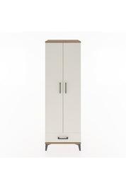 Hyperion Dolap 2 Raflı Tek Çekmeceli Tek Askılı 60x44x182 Çam-Aytaşı
