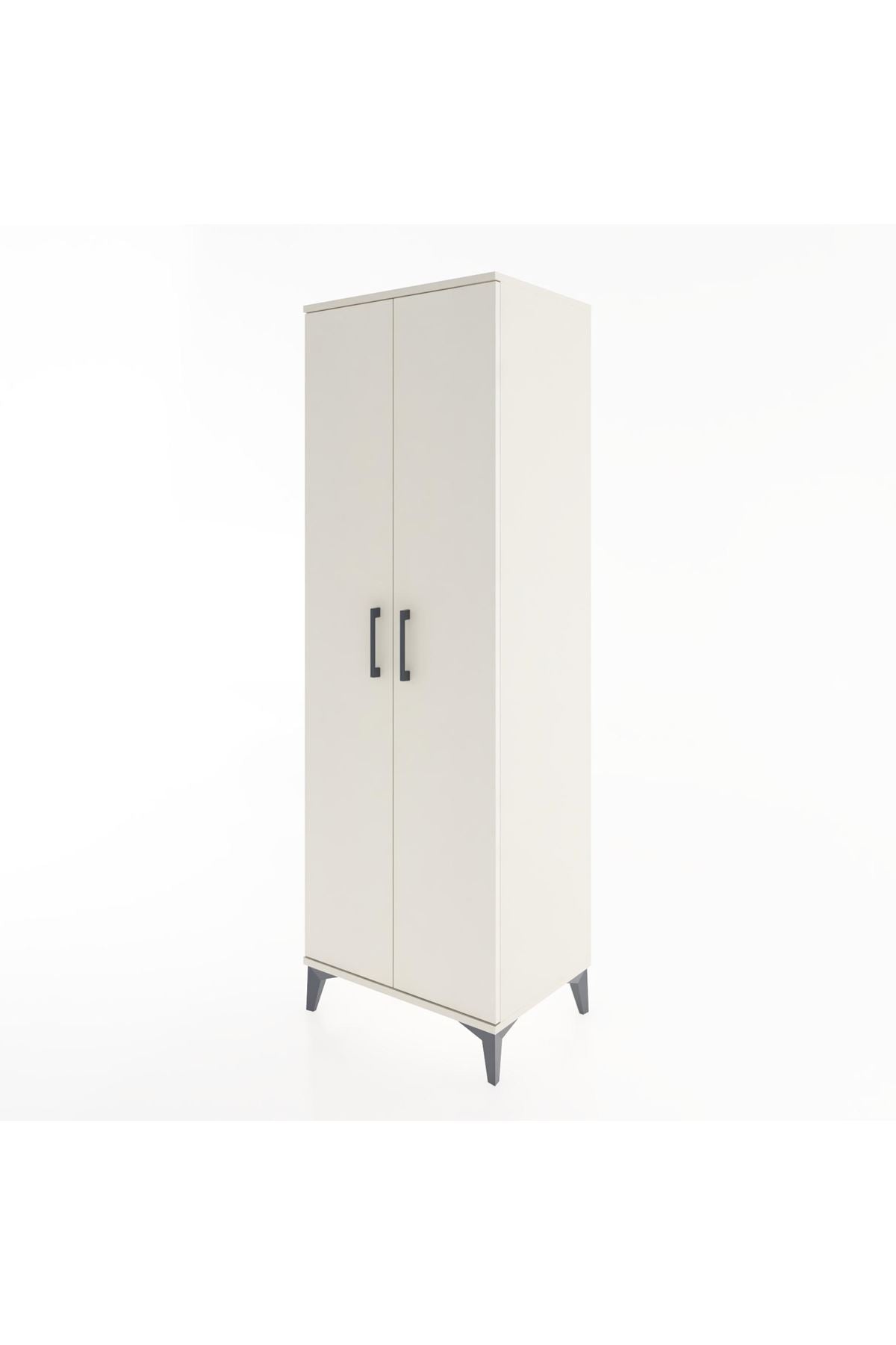 Hyperion Dolap 2 Raflı 2 Kapaklı Tek Askılı 60x44x182 Aytaşı-Aytaşı