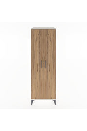 Hyperion Dolap 2 Raflı 2 Kapaklı Tek Askılı 60x44x182 Aytaşı-Çam