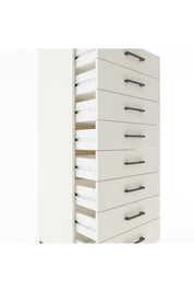Hyperion Dolap Tek Raflı 8 Çekmeceli 60x44x182 Aytaşı-Aytaşı