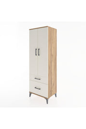 Hyperion Dolap 4 Raflı 2 Çekmeceli 2 Kapaklı 60x44x182 Çam-Aytaşı