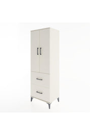 Hyperion Dolap 3 Raflı 2 Çekmeceli 2 Kapaklı 60x44x182 Aytaşı-Aytaşı