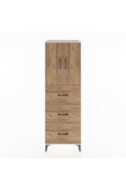 Hyperion Dolap 2 Raflı 3 Çekmeceli 2 Kapaklı 60x44x182 Aytaşı-Çam