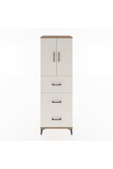 Hyperion Dolap 2 Raflı 3 Çekmeceli 2 Kapaklı 60x44x182