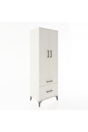 Hyperion Dolap 4 Raflı 2 Çekmeceli 2 Kapaklı 60x44x182 Aytaşı-Aytaşı