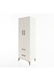 Hyperion Dolap 4 Raflı 2 Çekmeceli 2 Kapaklı 60x44x182 Aytaşı-Aytaşı