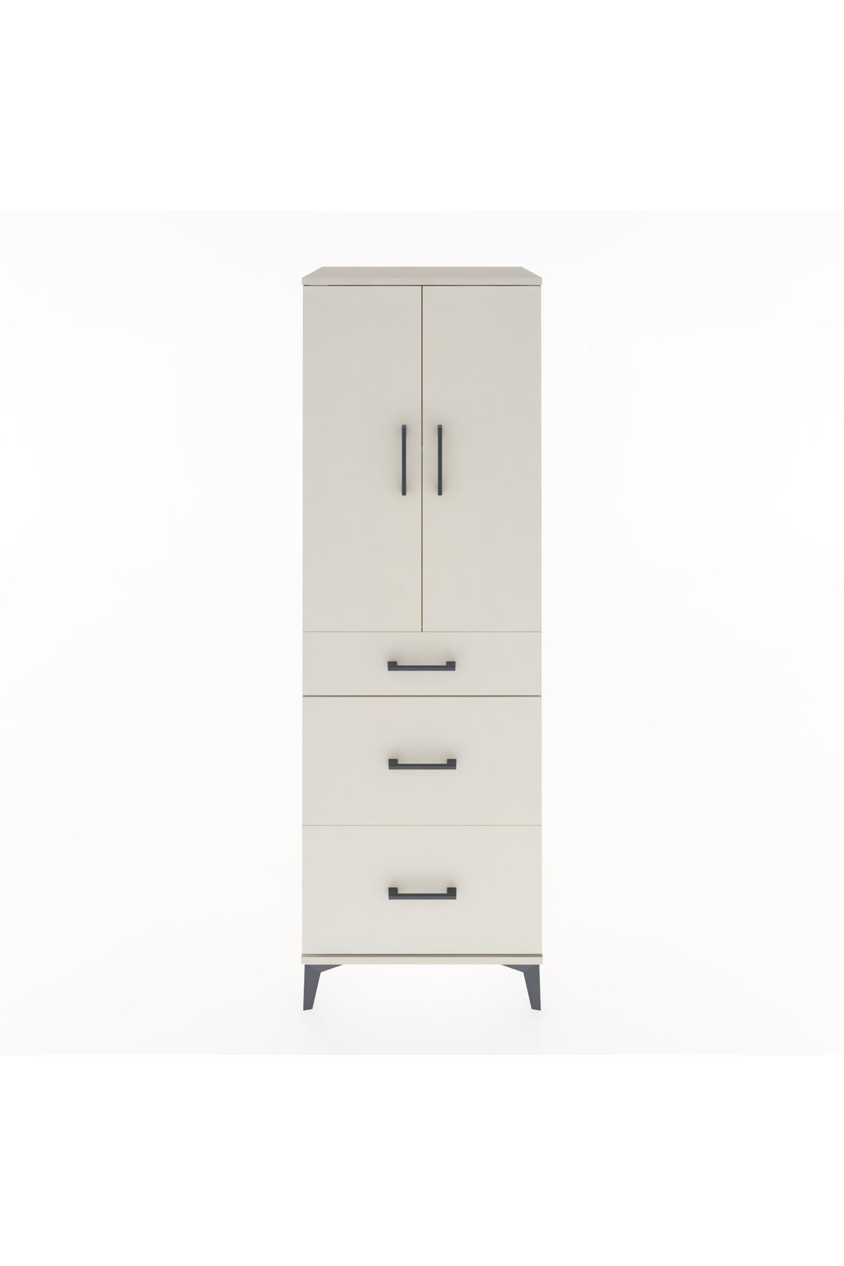 Hyperion Dolap 2 Raflı 3 Çekmeceli 2 Kapaklı 60x44x182 Aytaşı-Aytaşı