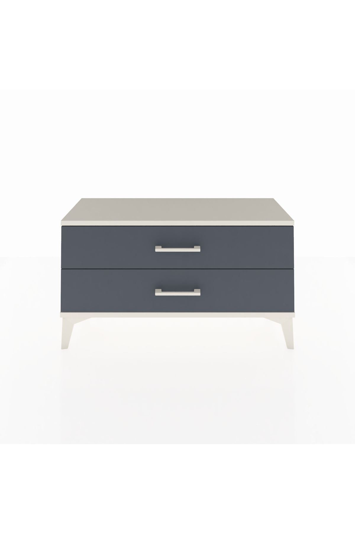 Arges Şifonyer 2 Çekmeceli 88x30x48 Aytaşı-Antrasit