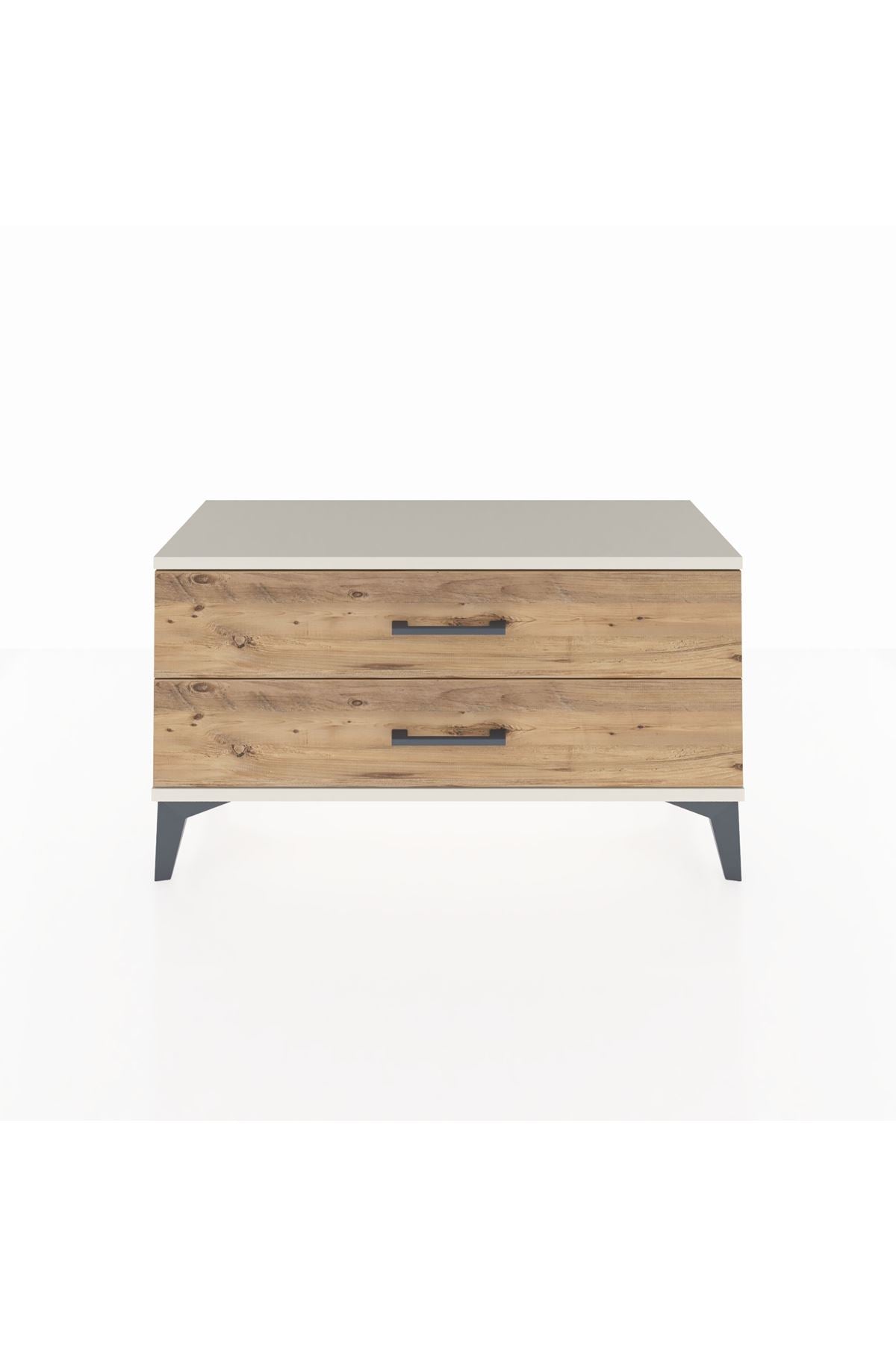 Arges Şifonyer 2 Çekmeceli 88x30x48 Aytaşı-Çam