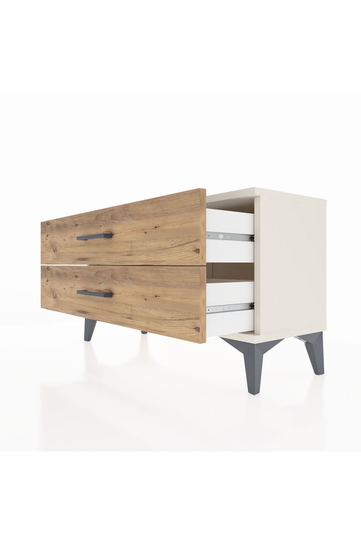 Arges Şifonyer 2 Çekmeceli 88x30x48 Aytaşı-Çam