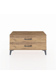 Arges Şifonyer 2 Çekmeceli 88x30x48 Çam-Çam