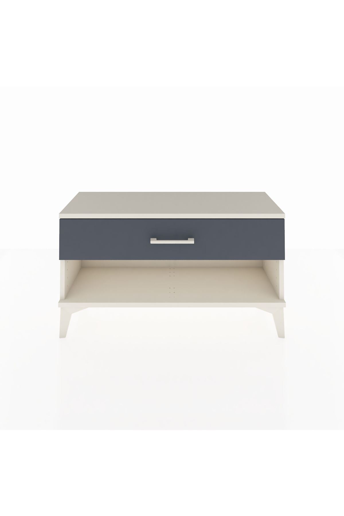 Arges Şifonyer Tek Çekmeceli 88x30x48 Aytaşı-Antrasit