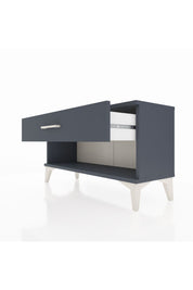 Arges Şifonyer Tek Çekmeceli 88x30x48 Antrasit-Antrasit