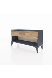 Arges Şifonyer Tek Çekmeceli 88x30x48 Antrasit-Çam