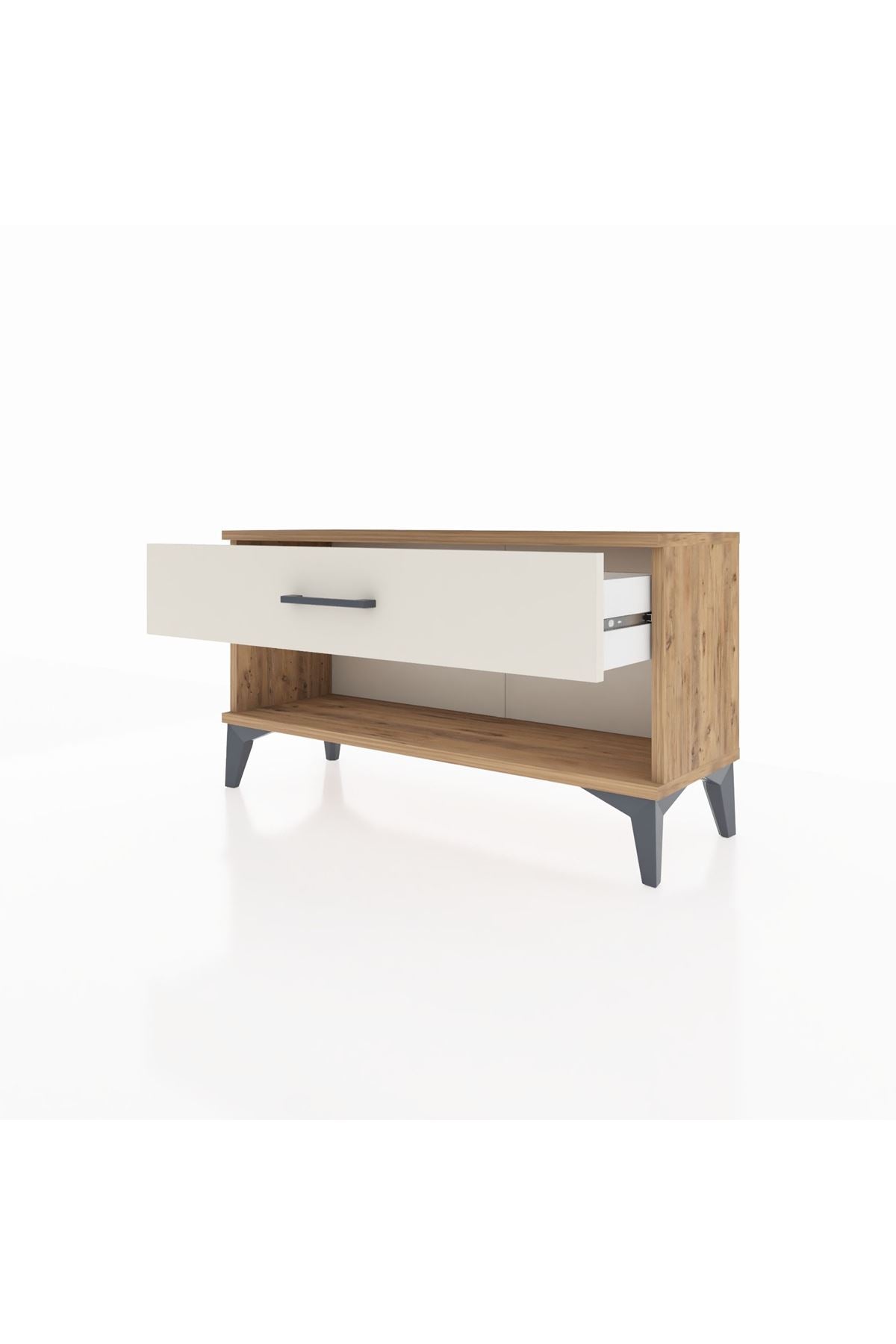 Arges Şifonyer Tek Çekmeceli 88x30x48 Çam-Aytaşı