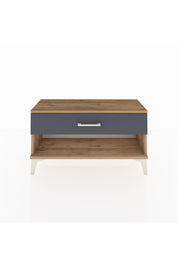 Arges Şifonyer Tek Çekmeceli 88x30x48 Çam-Antrasit