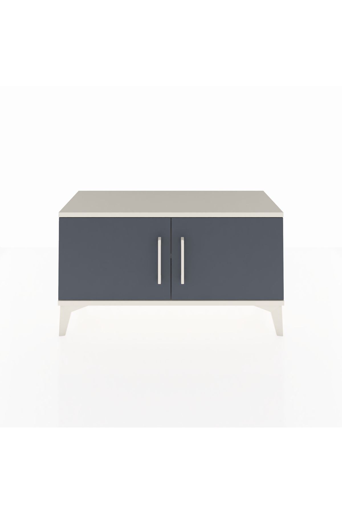 Arges Şifonyer Tek Raflı 2 Kapaklı 88x30x48 Aytaşı-Antrasit
