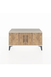 Arges Şifonyer Tek Raflı 2 Kapaklı 88x30x48 Aytaşı-Çam