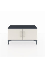 Arges Şifonyer Tek Raflı 2 Kapaklı 88x30x48 Antrasit-Aytaşı