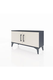 Arges Şifonyer Tek Raflı 2 Kapaklı 88x30x48 Antrasit-Aytaşı