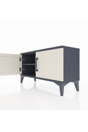 Arges Şifonyer Tek Raflı 2 Kapaklı 88x30x48 Antrasit-Aytaşı