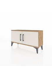 Arges Şifonyer Tek Raflı 2 Kapaklı 88x30x48 Çam-Aytaşı