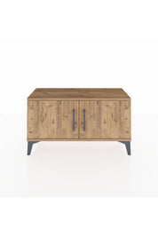 Arges Şifonyer Tek Raflı 2 Kapaklı 88x30x48 Çam-Çam