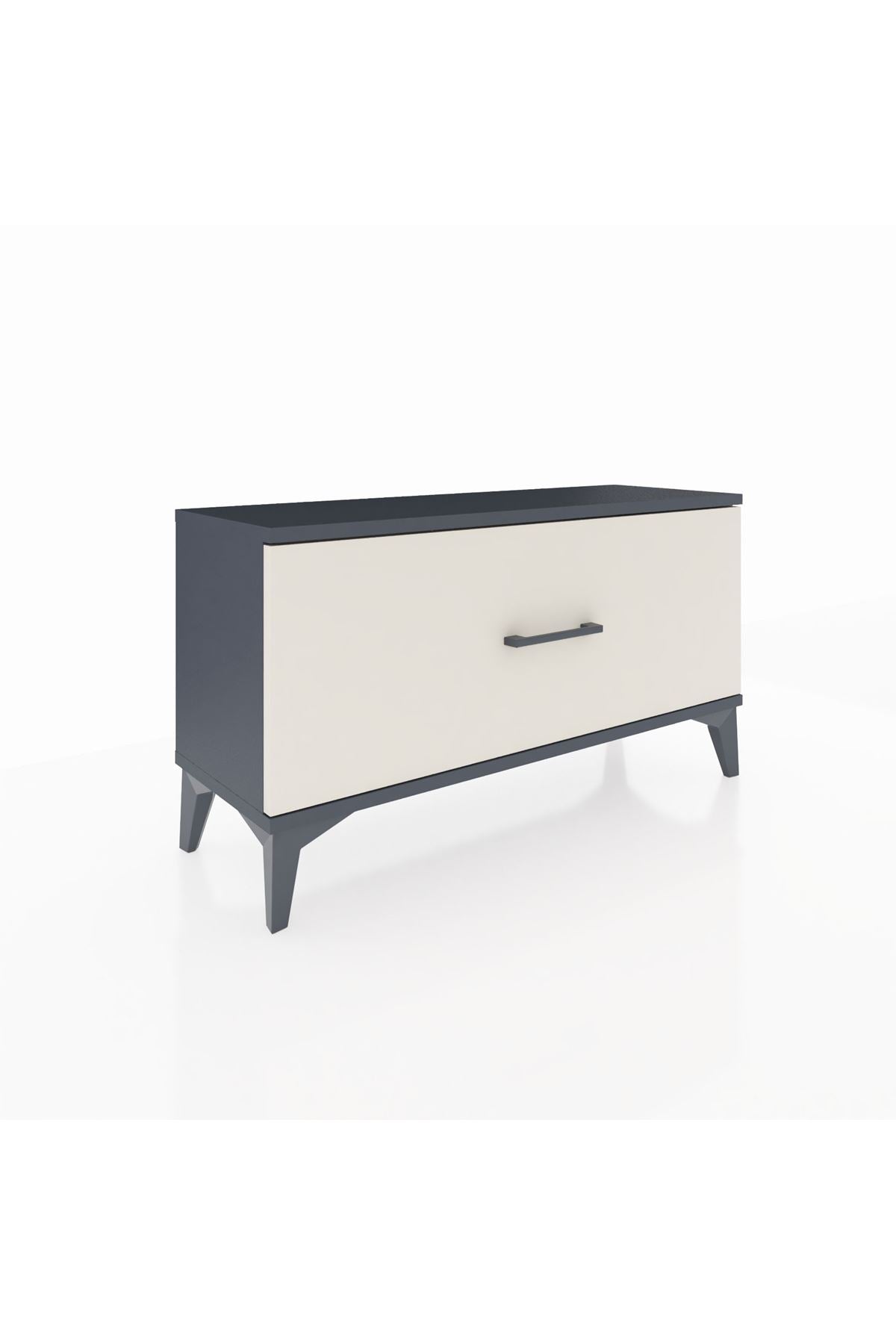 Arges Şifonyer Tek Çekmeceli 88x30x48 Antrasit-Aytaşı