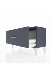 Arges Şifonyer Tek Çekmeceli 88x30x48 Antrasit-Antrasit