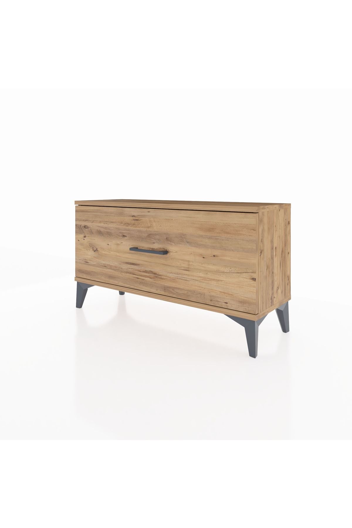 Arges Şifonyer Tek Çekmeceli 88x30x48 Çam-Çam